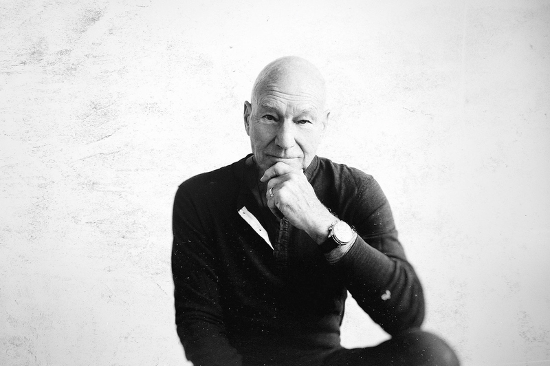This really has nothing to do with the Picard show, but this picture Amazon sent along of Patrick Stewart being all dashing and whatnot is really rather lovely.